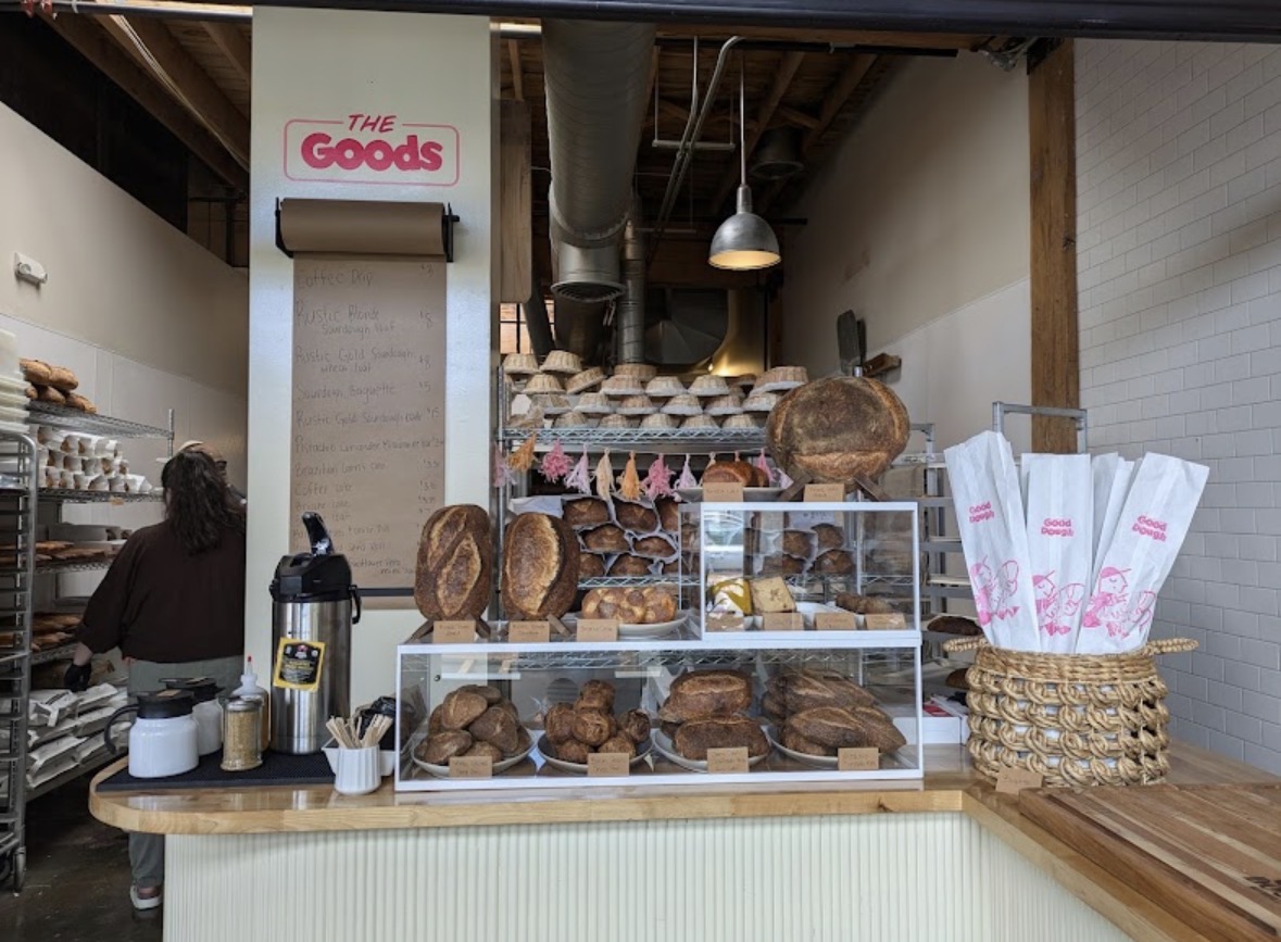 Bakery counter display